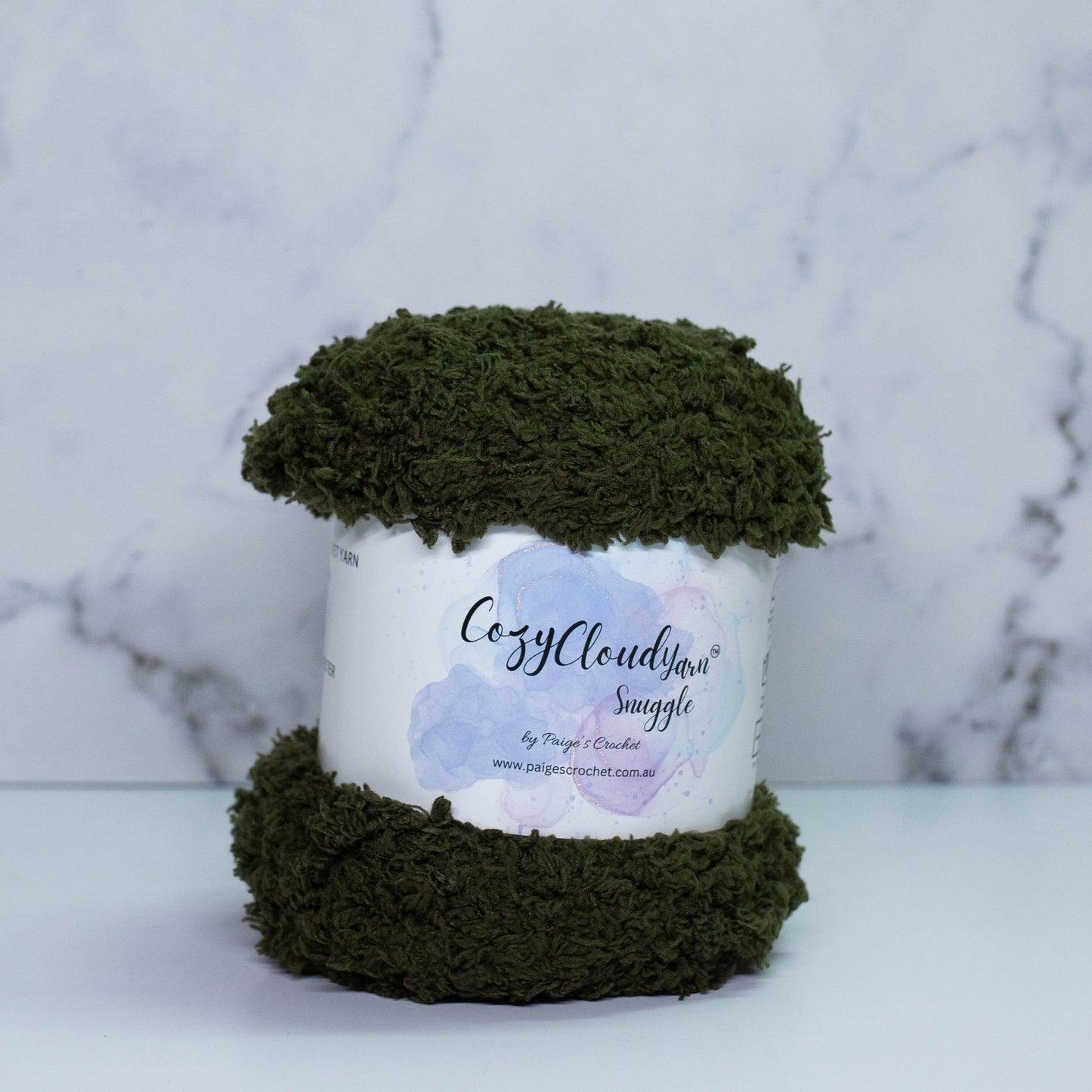 Cozy Cloud Snuggle - 29 Moss *discontinued* ( dark olive green)