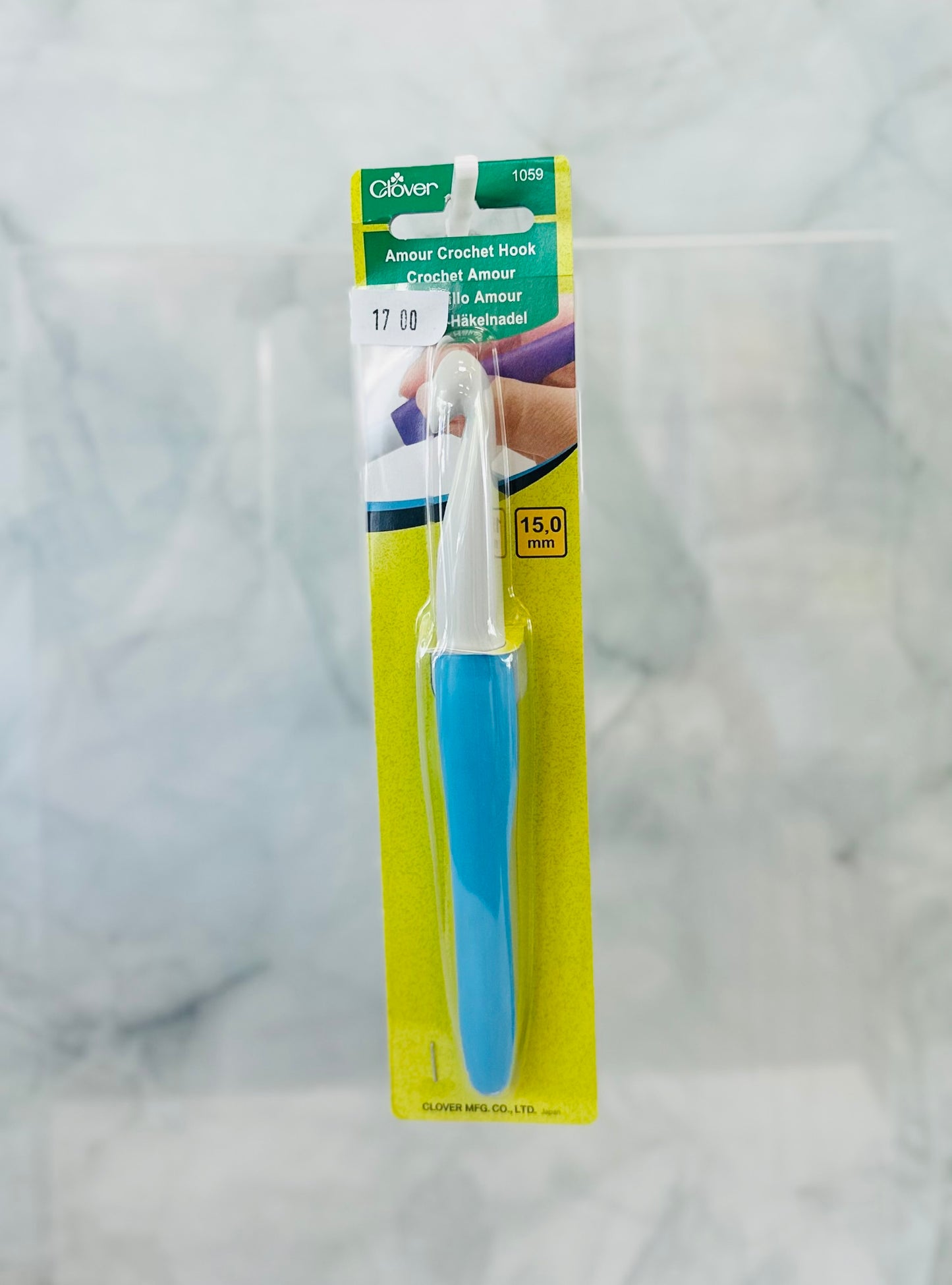 Clover Amour Crochet hook sizes 2mm-15mm
