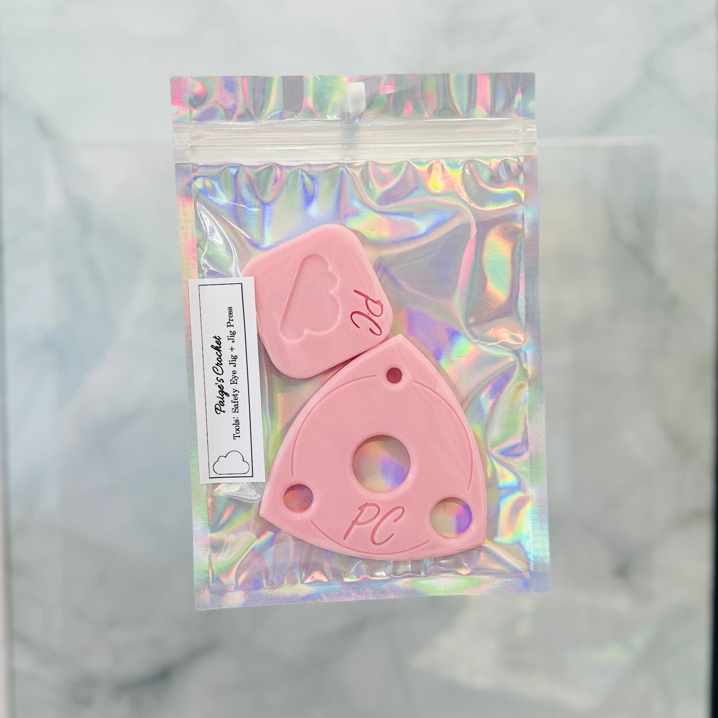 Safety Eye jig - Pink