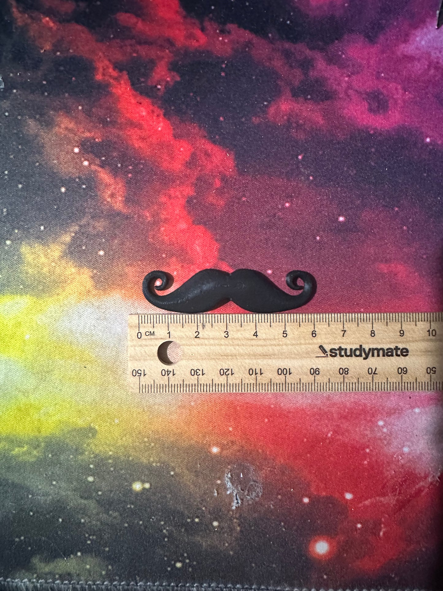 3d Printed Sew on Moustache - Amigurumi Accessories