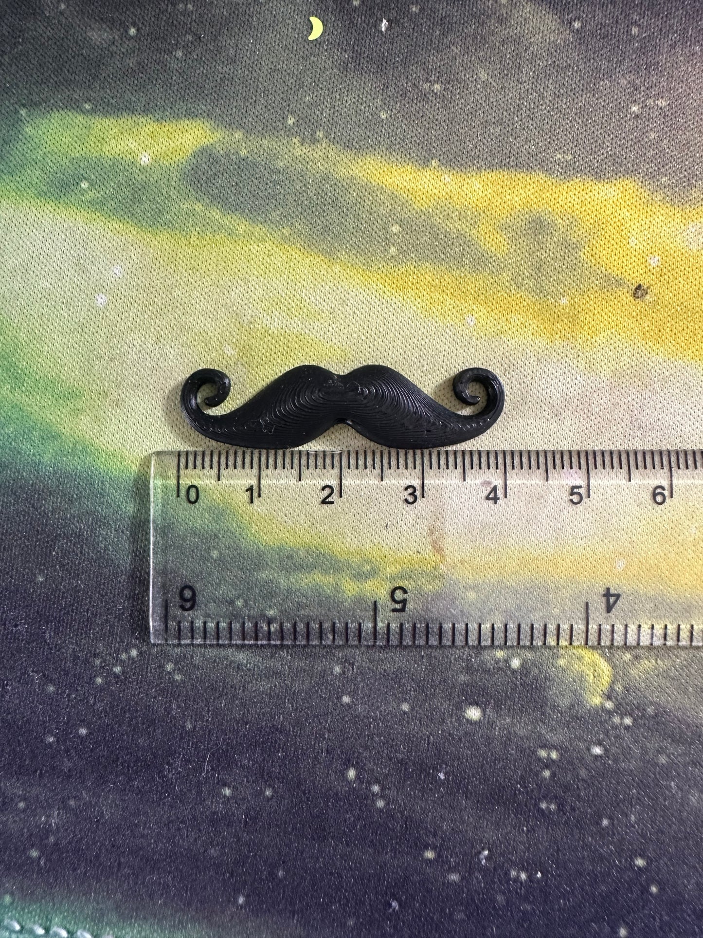 3d Printed Sew on Moustache - Amigurumi Accessories