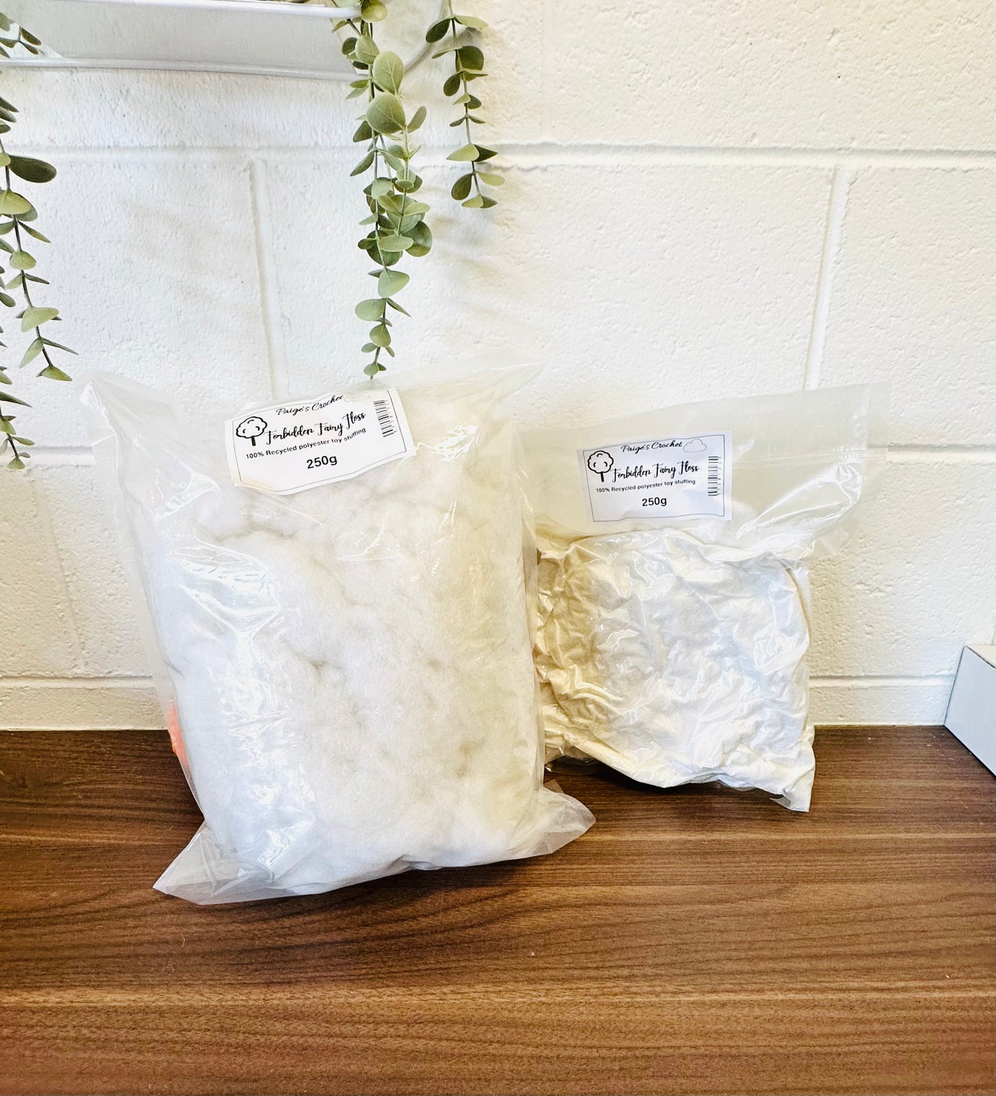 100% PET Recycled Poly toy Stuffing - Forbidden Fairy Floss