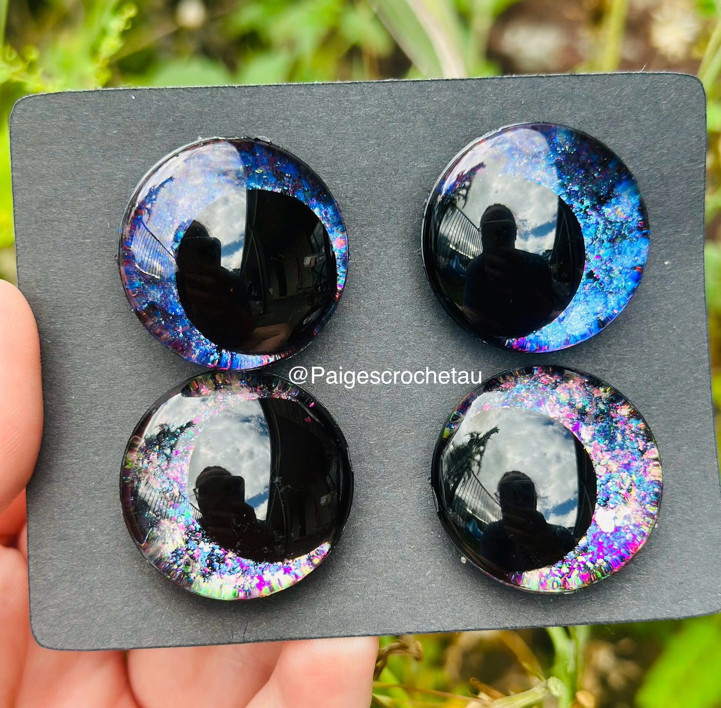 Hand-painted Safety eye Mystery packs - 2, 4, 6 or 8 pairs