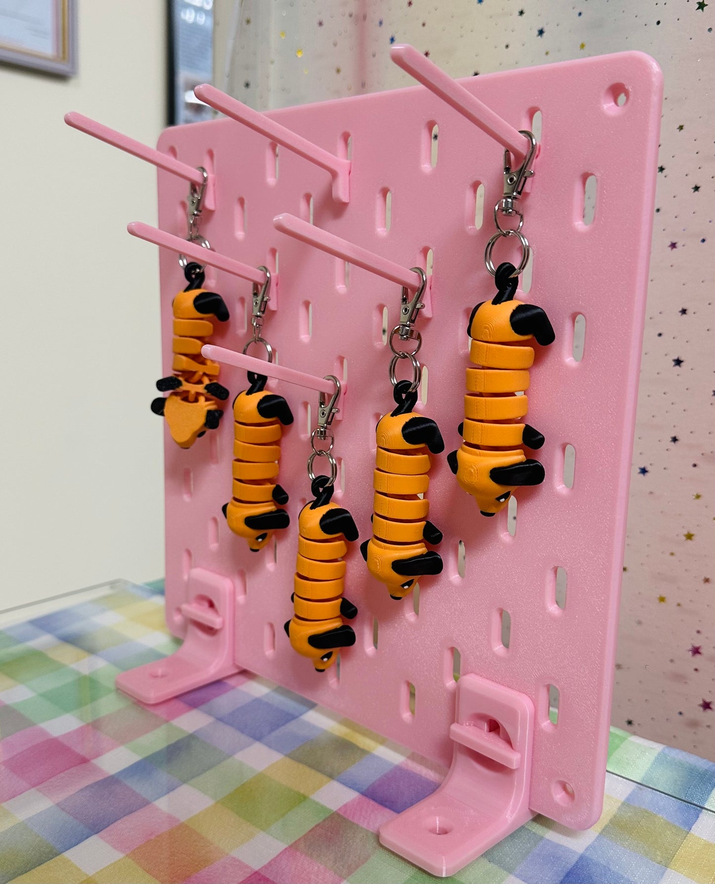 Market Display Key Chain PegBoard