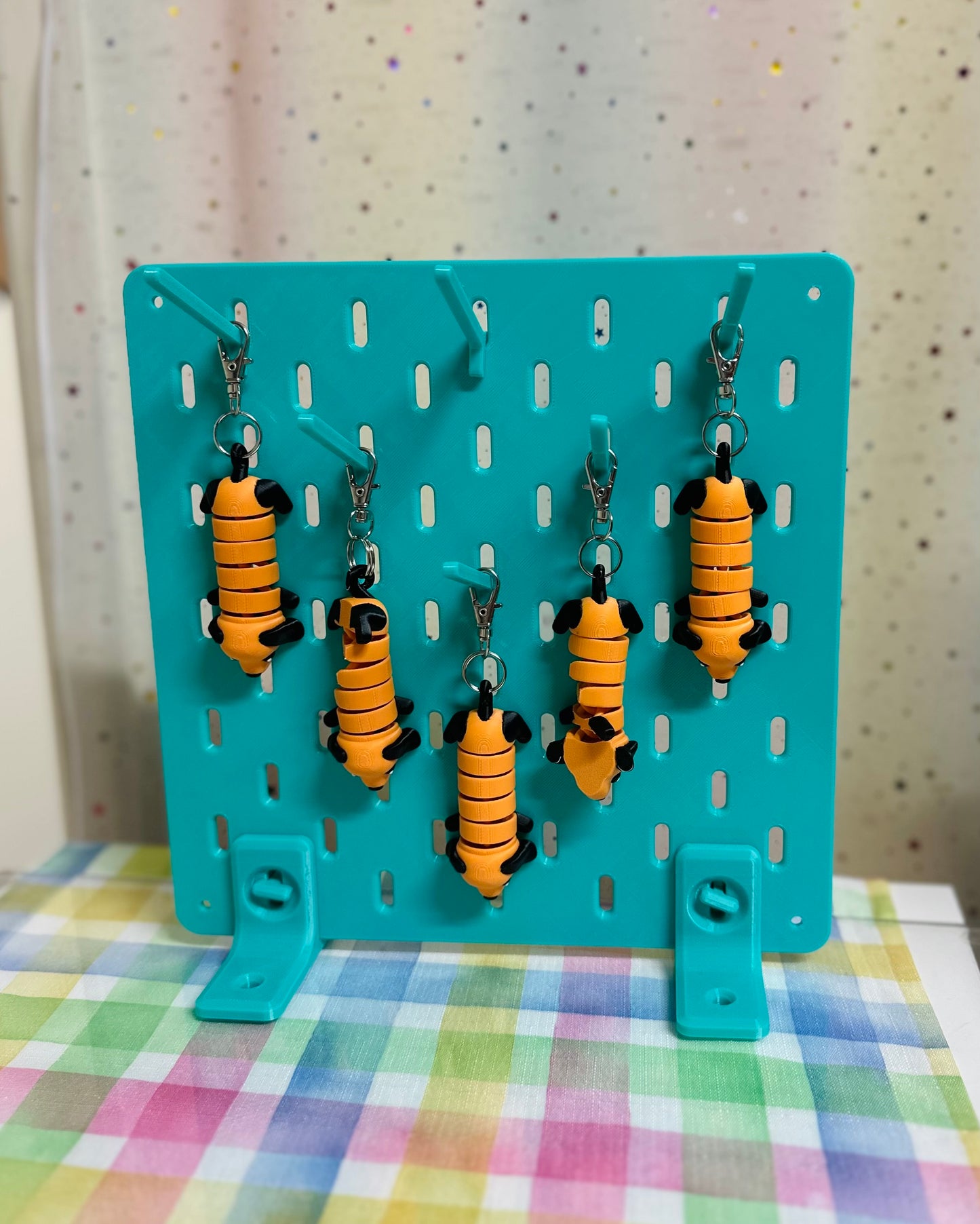 Market Display Key Chain PegBoard