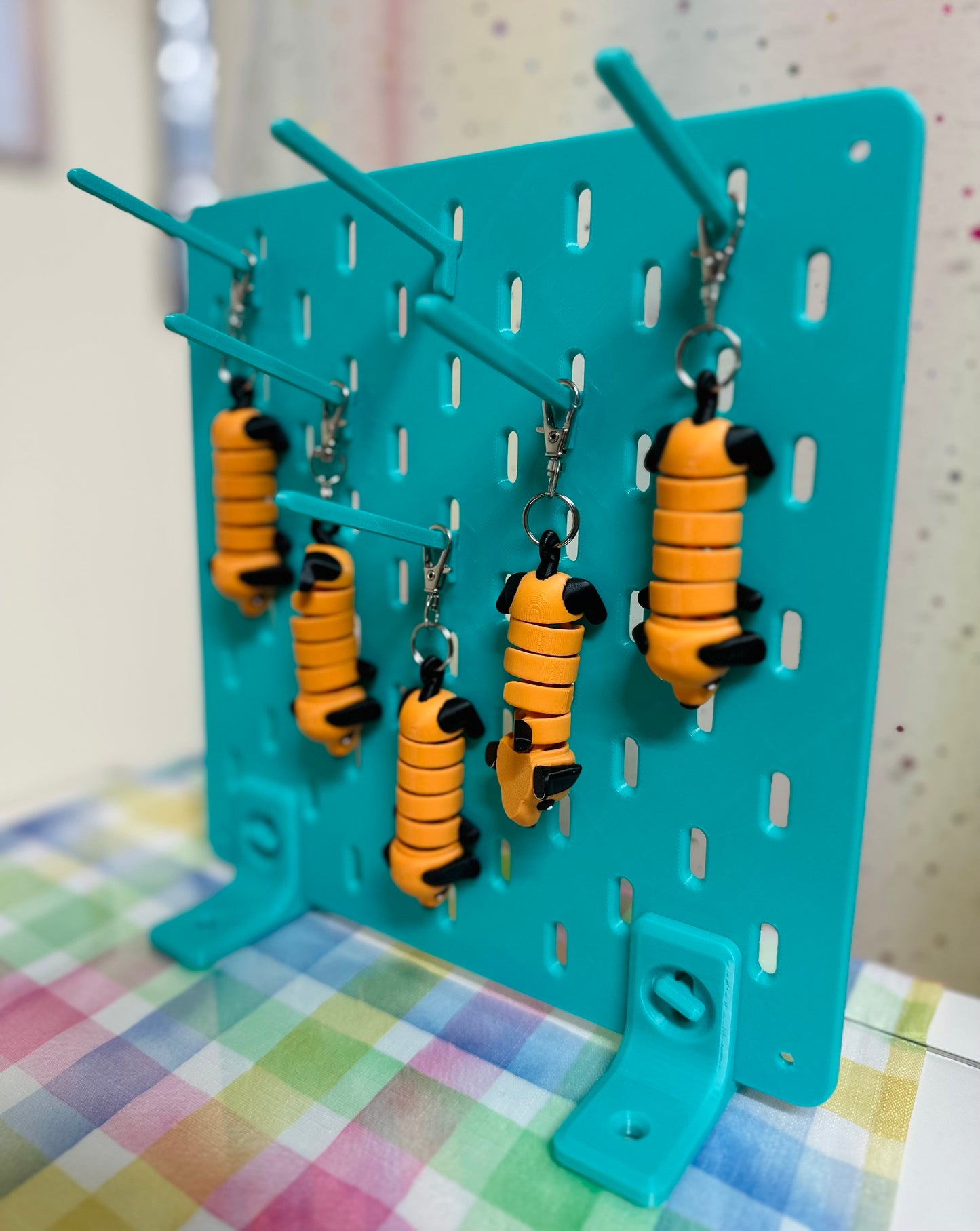 Market Display Key Chain PegBoard
