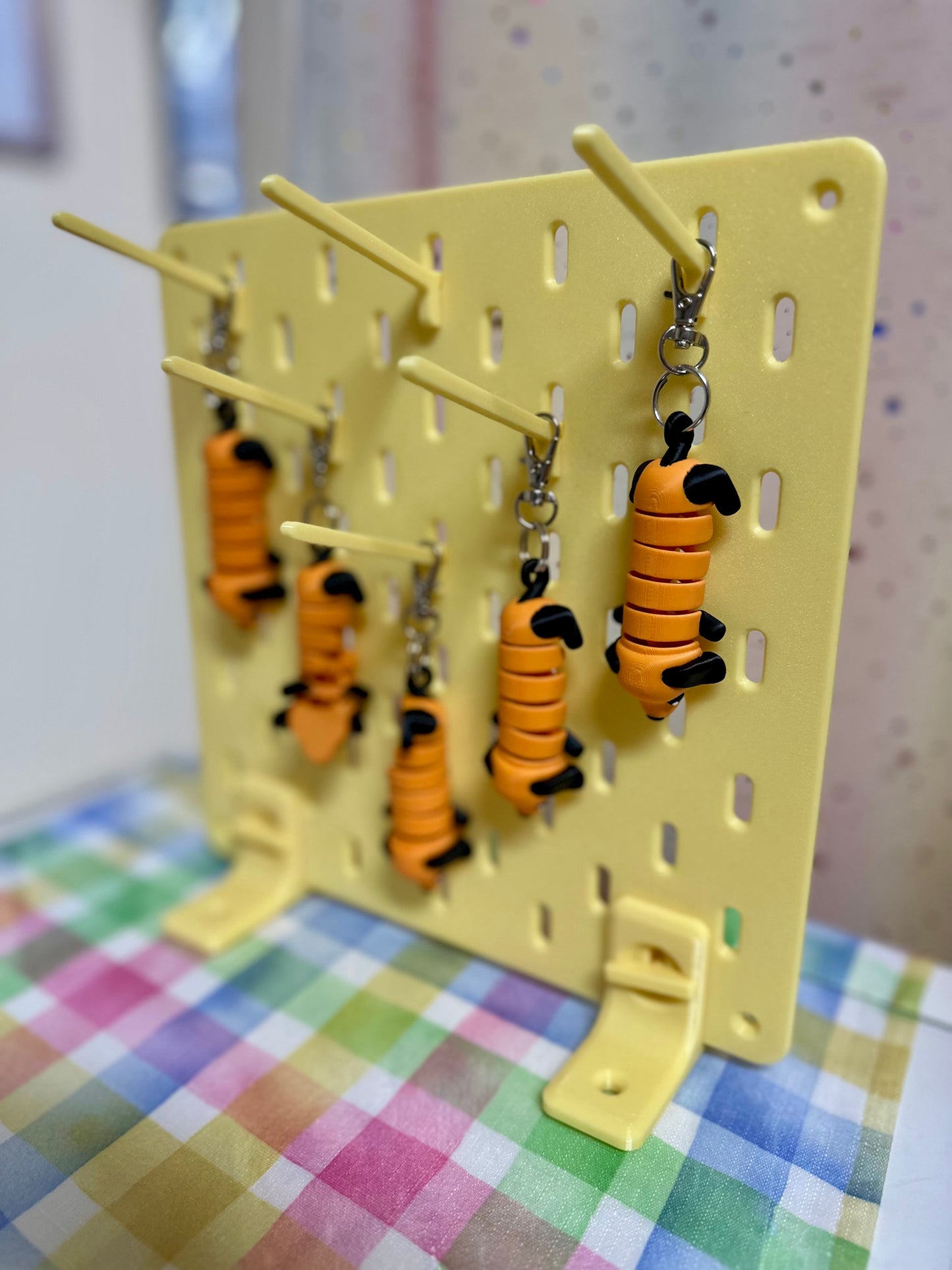Market Display Key Chain PegBoard