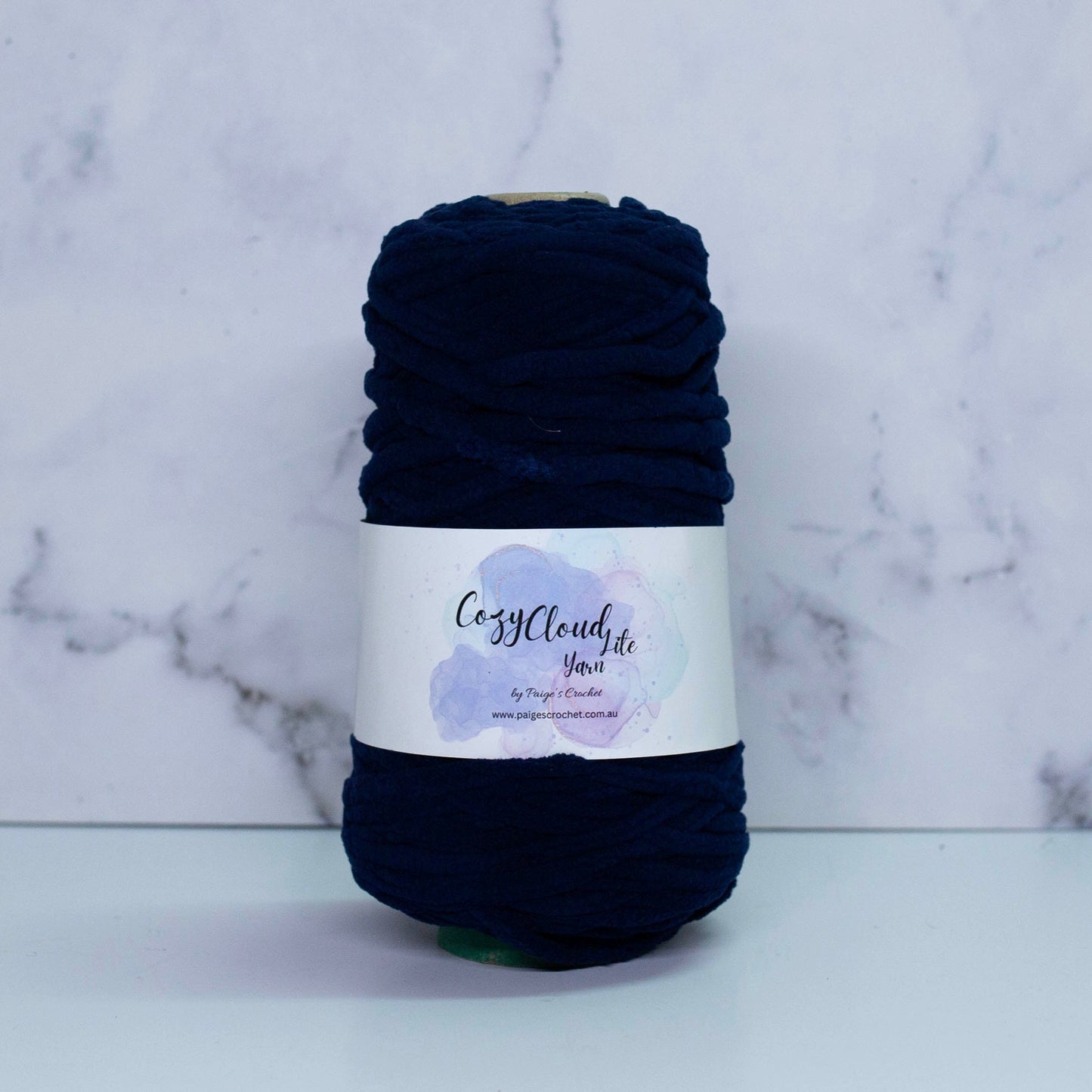 Cozy Cloud Lite Yarn - 19 Midnight - Blanket Yarn ( Dark Blue)