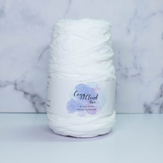 Cozy Cloud Yarn Original - 43 Marshmallow  -  Blanket Yarn (white)
