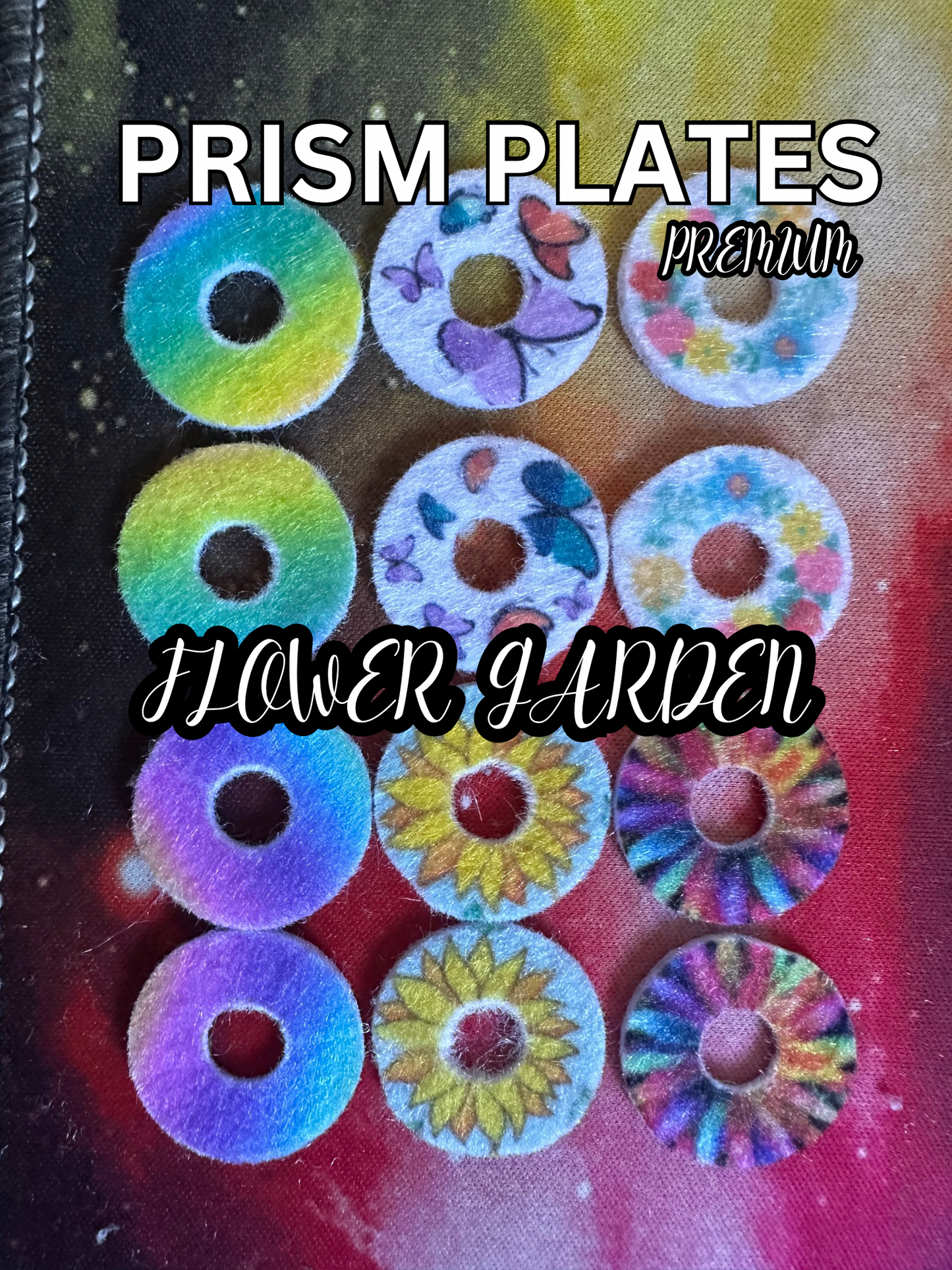 Prism Plates Premium - 6pk Safety eye backers 20mm -35mm