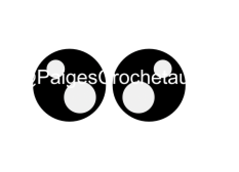 Simple Print Felt eye SVG - Digital file