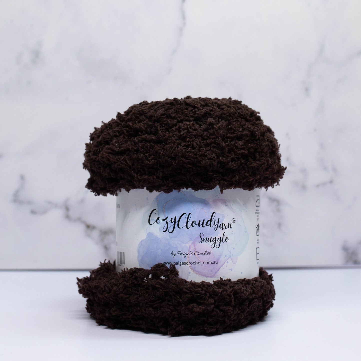 Cozy Cloud Snuggle - 34 Iced Mocha *discontinued* ( Very Dark brown)