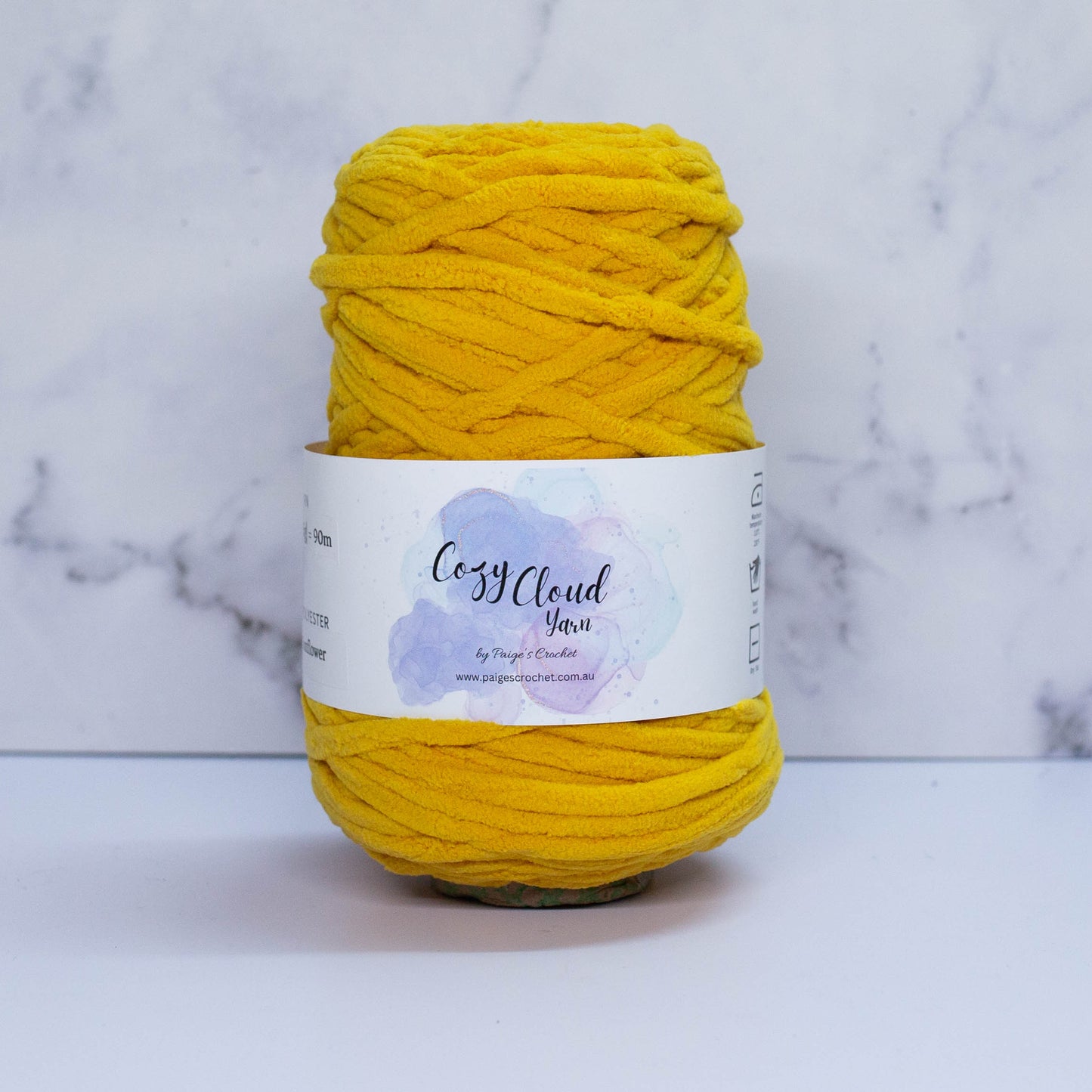 Cozy Cloud Yarn Original - 76 Sunflower- Blanket Yarn