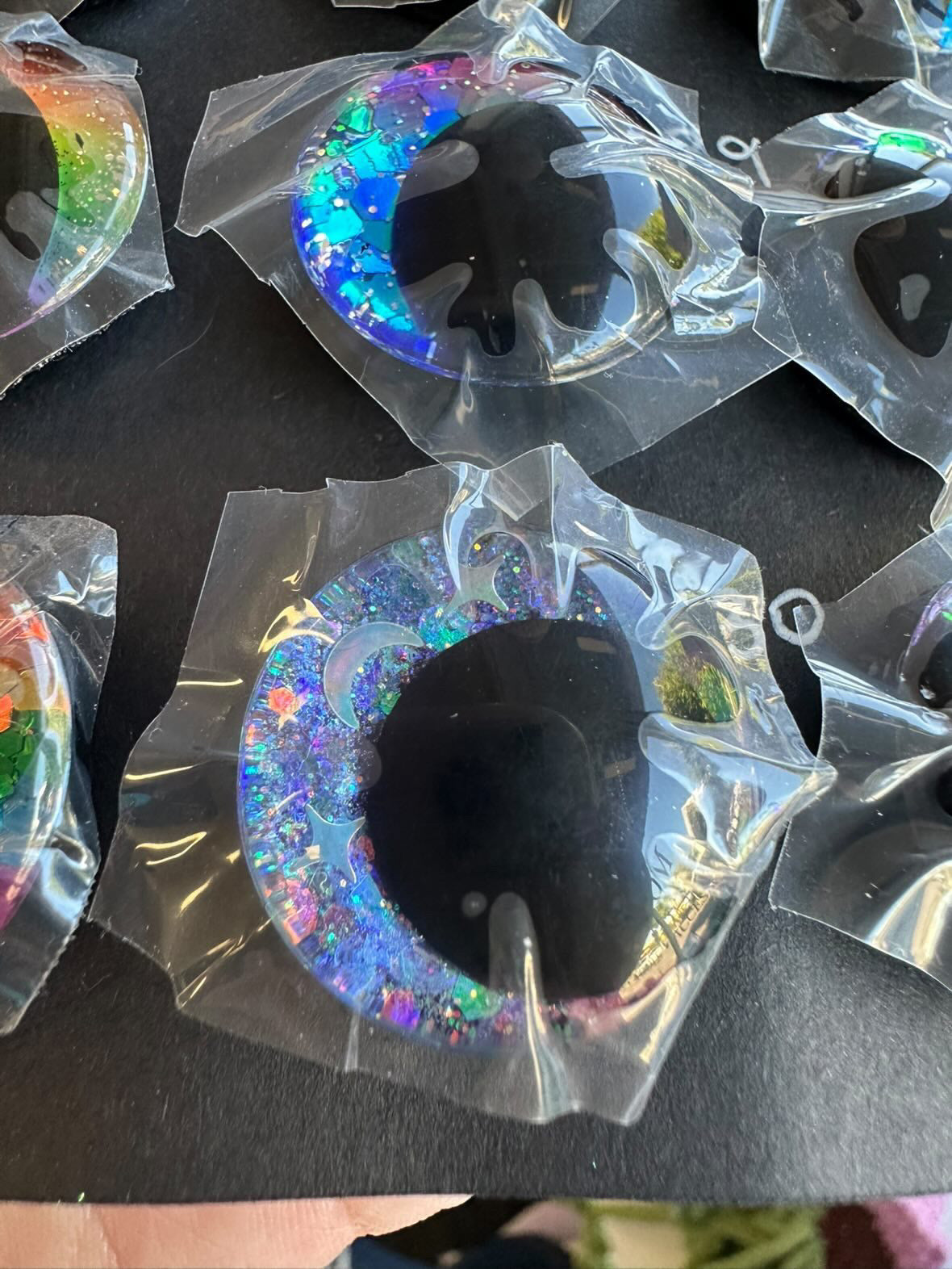 Hand painted Safety eye Mystery packs - 2, 4, 6 or 8 pairs