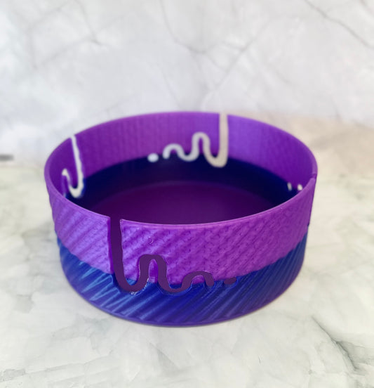 Ethereal Yarn bowl Large- Amethyst - 3D printed