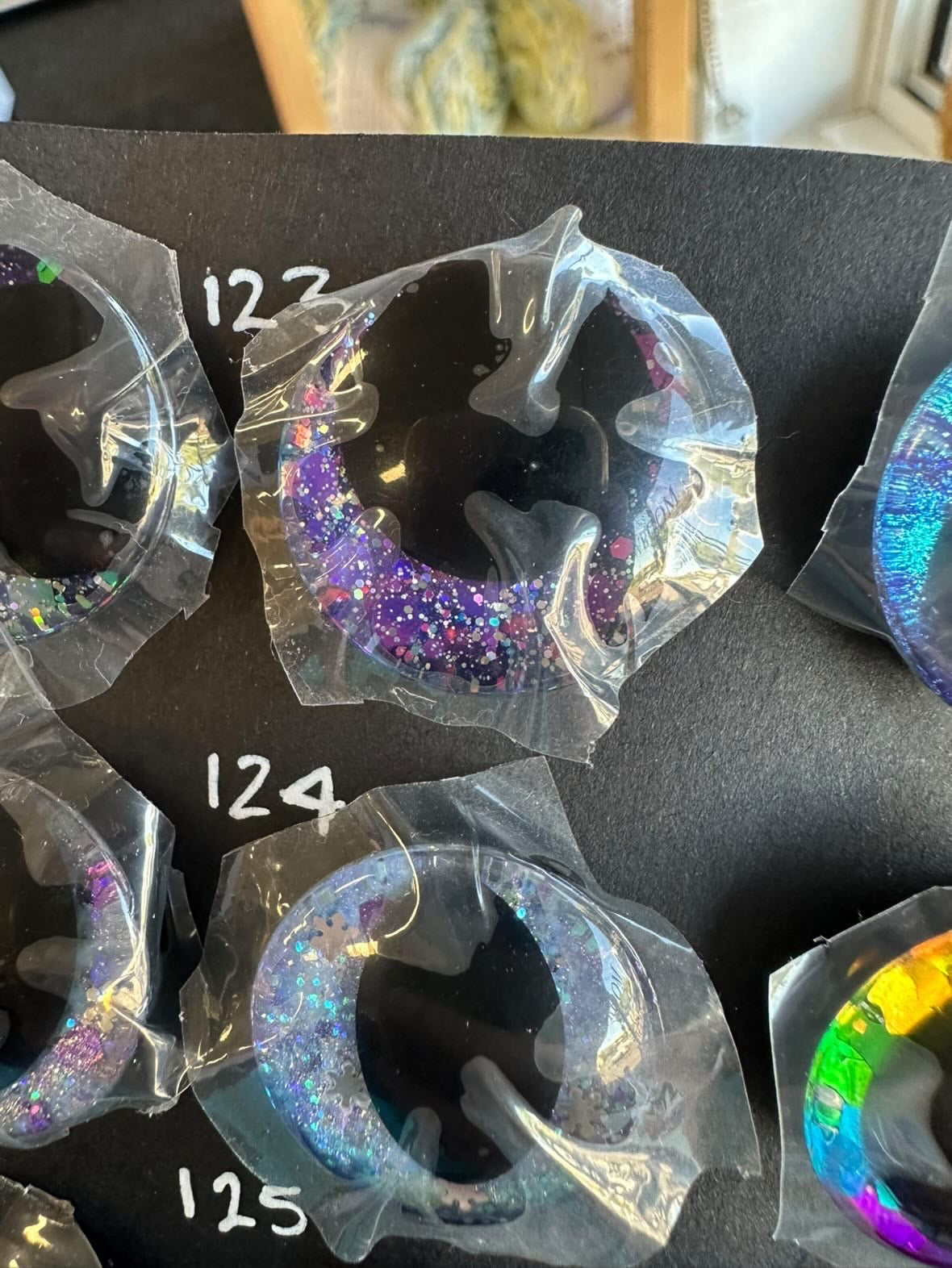 Hand painted Safety eye Mystery packs - 2, 4, 6 or 8 pairs