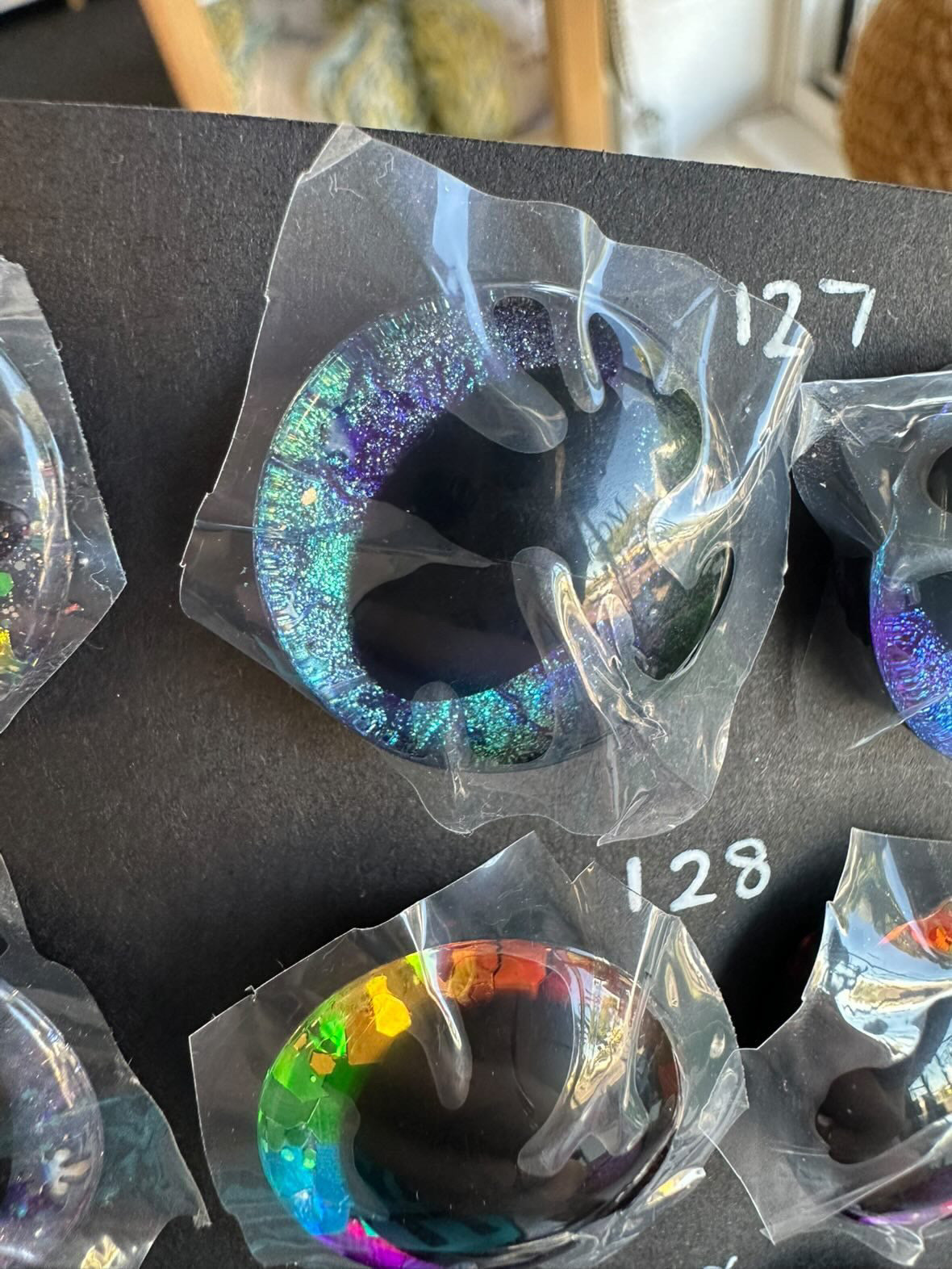 Hand painted Safety eye Mystery packs - 2, 4, 6 or 8 pairs