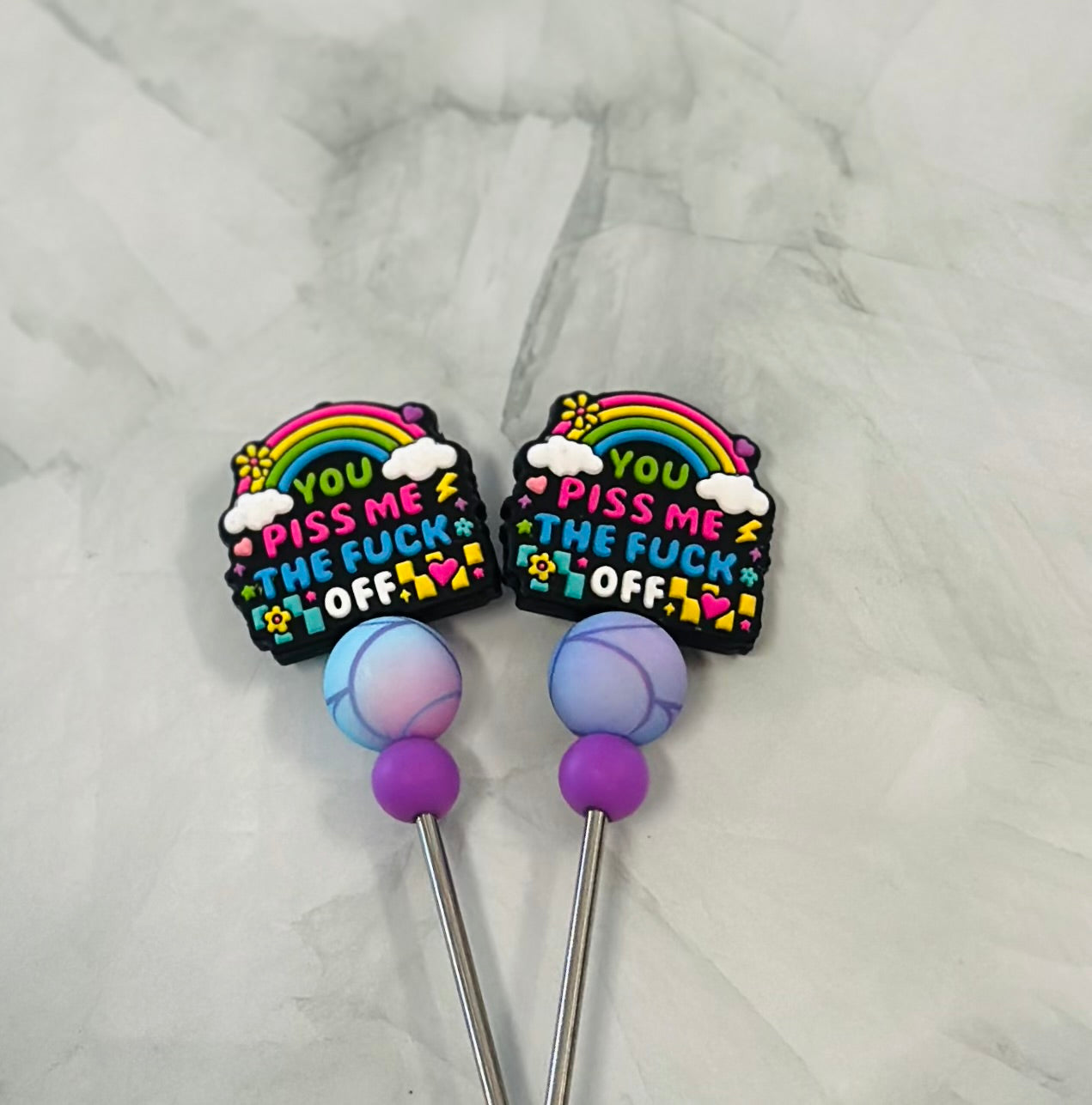 Australia's First Stitch Sticks - You piss me the fuck off