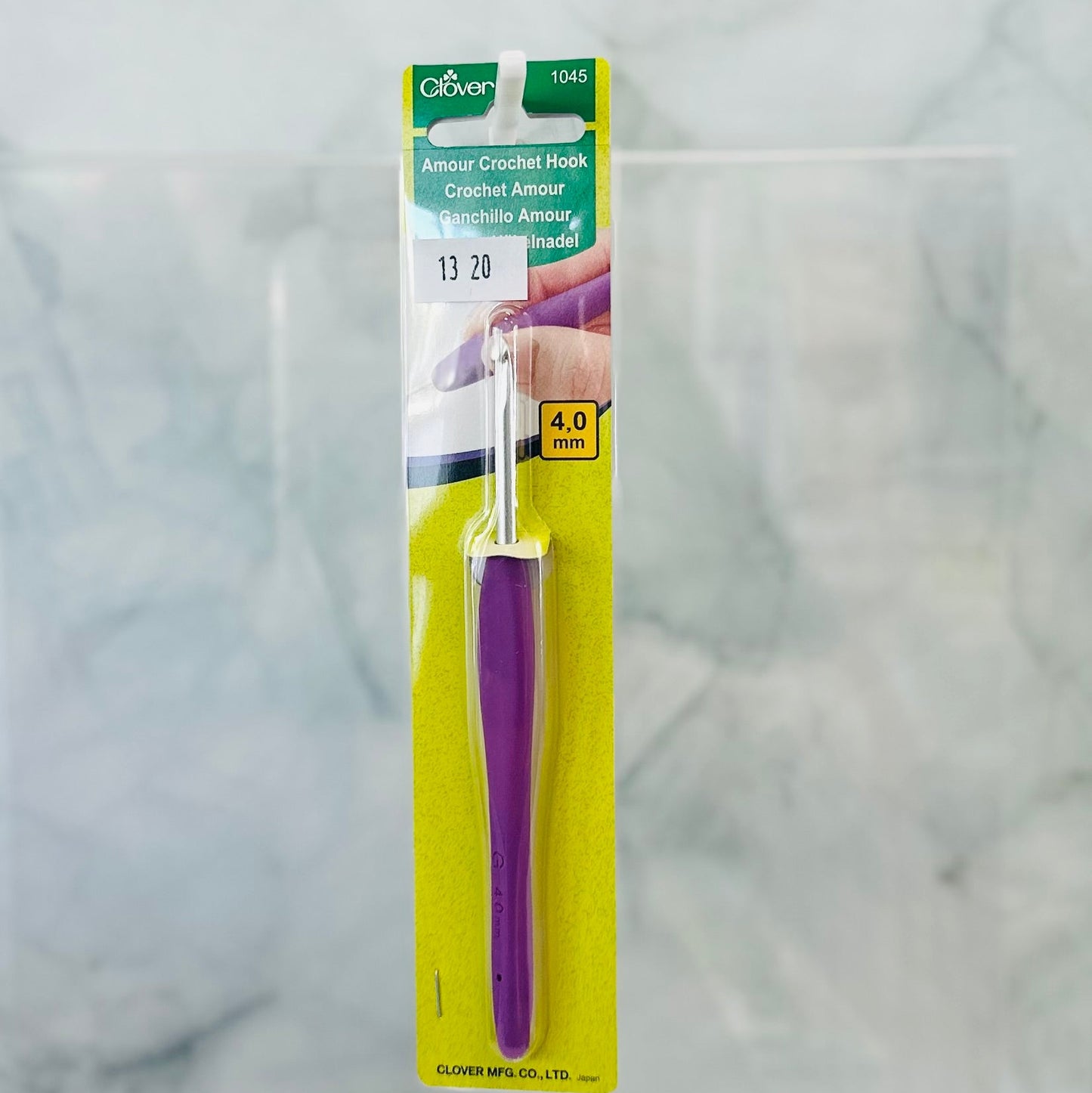 clover crochet hook 4mm 