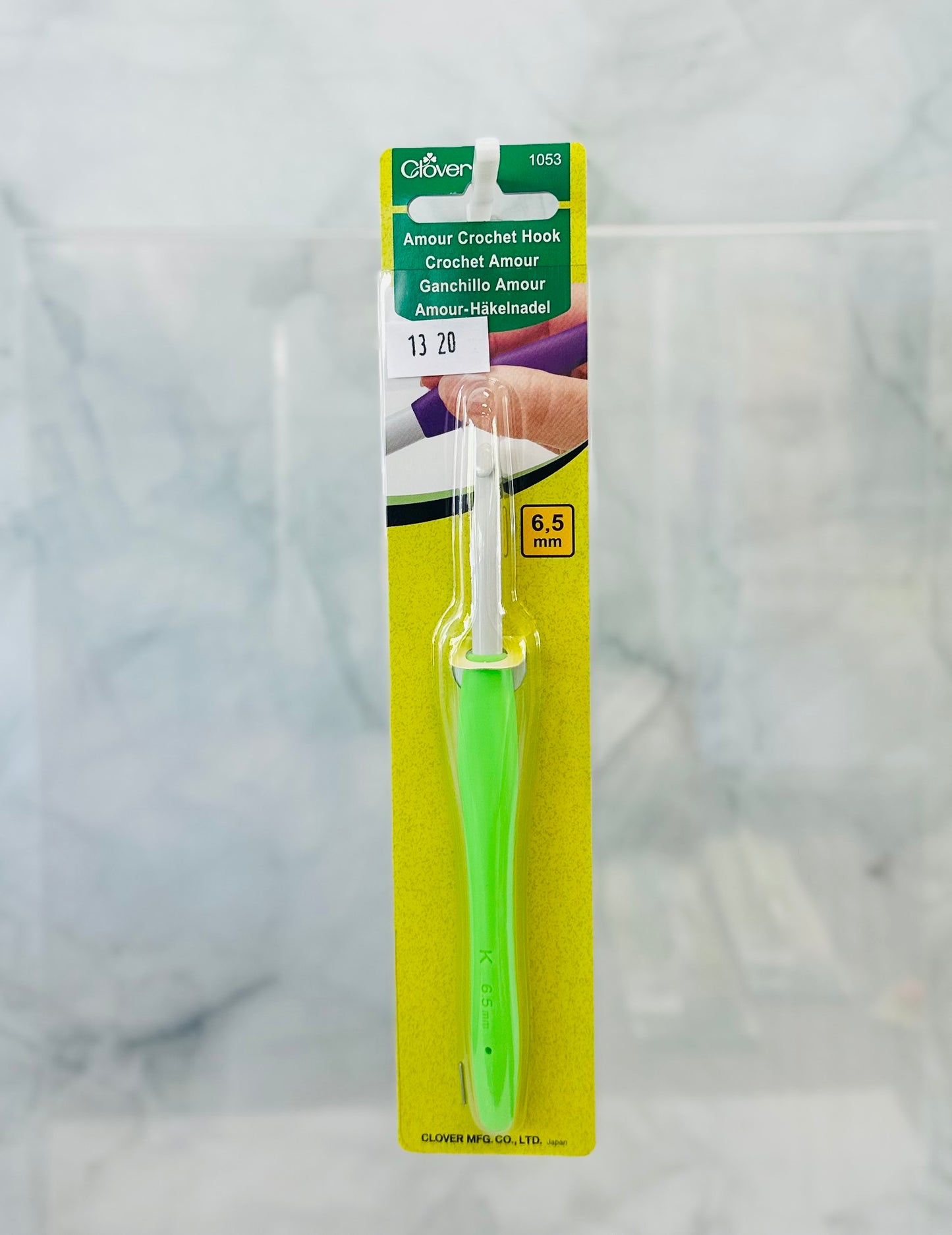clover crochet hook 6.5mm 