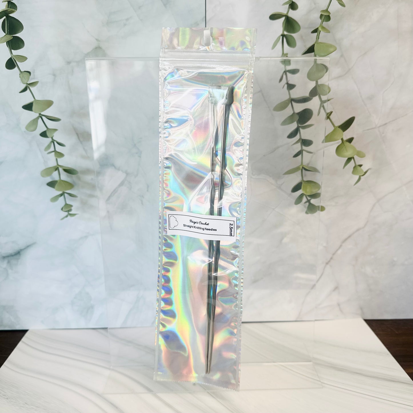 Straight Knitting Needles | Sizes 2mm - 8mm