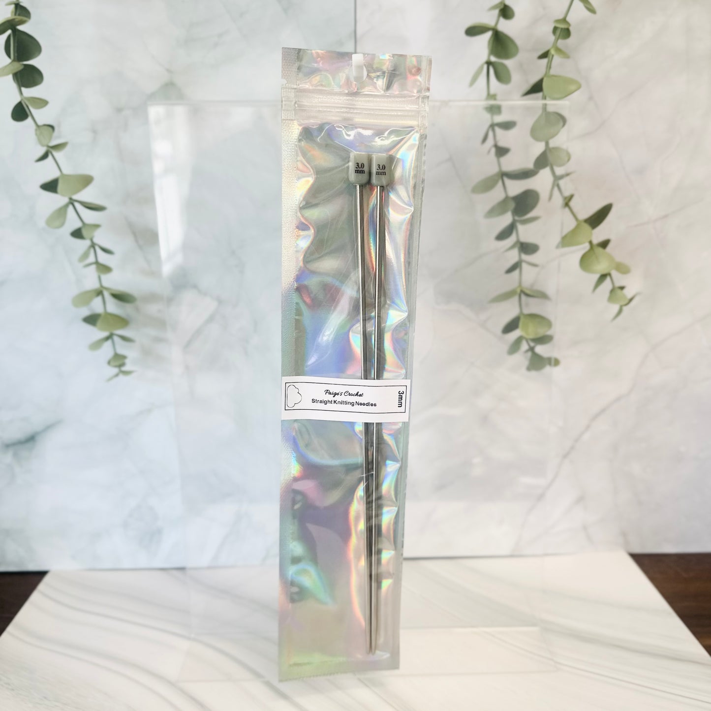 Straight Knitting Needles | Sizes 2mm - 8mm