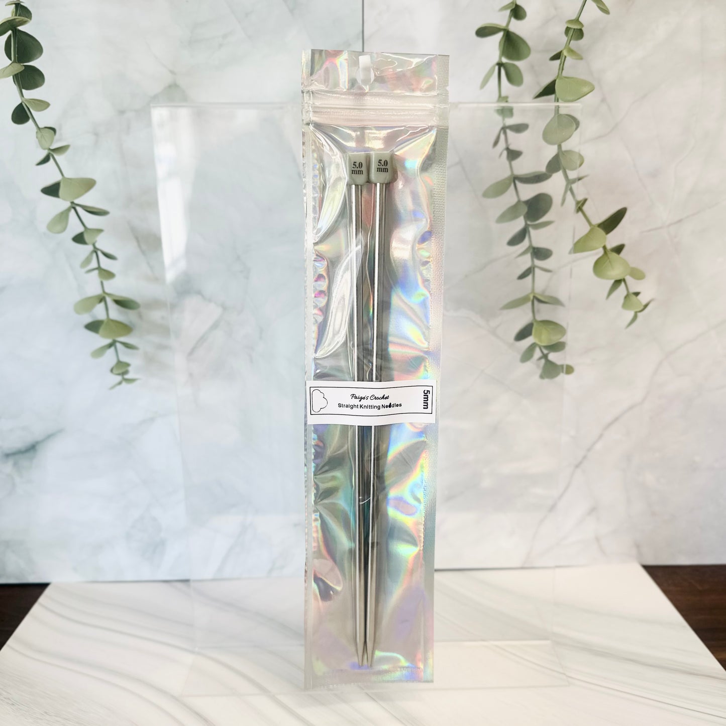 Straight Knitting Needles | Sizes 2mm - 8mm