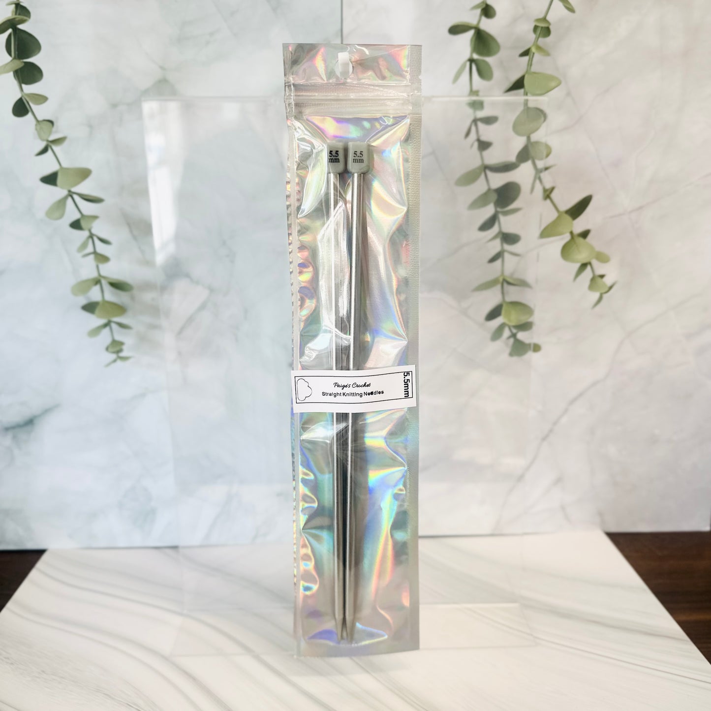 Straight Knitting Needles | Sizes 2mm - 8mm