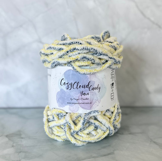 Cozy Cloud Candy - 26 (Blue/yellow mix)