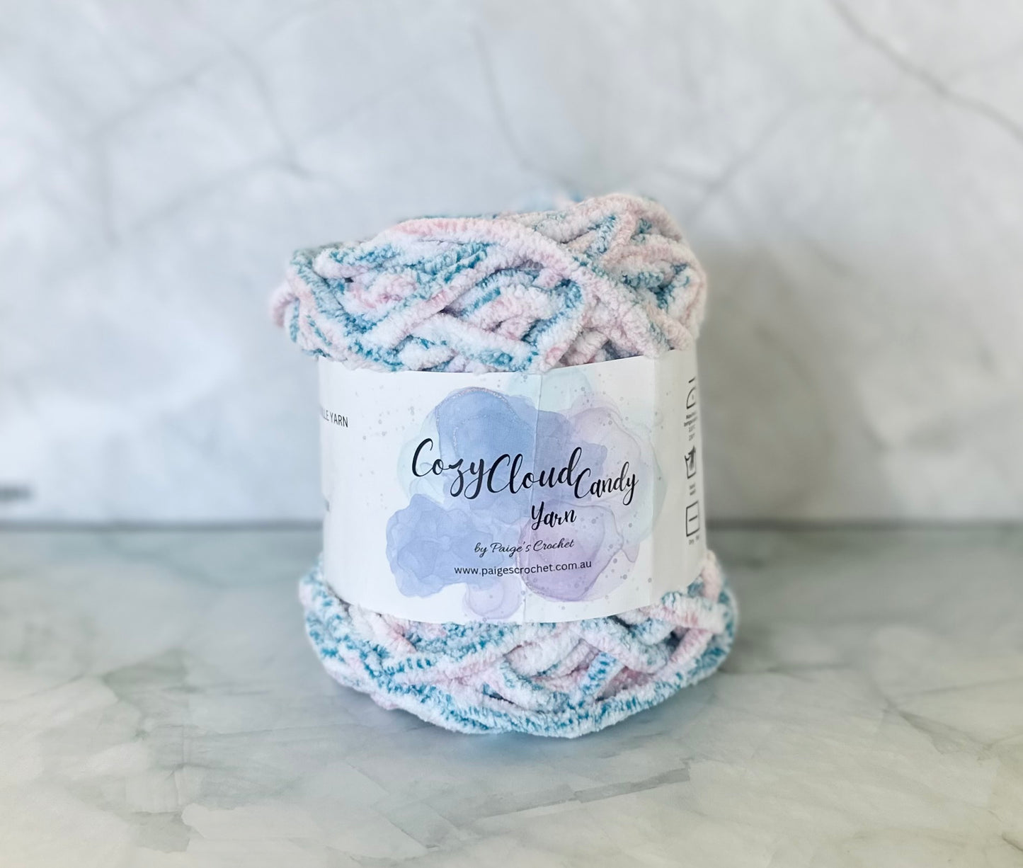 Cozy Cloud Candy - 28 (Blue/Pink Mix)