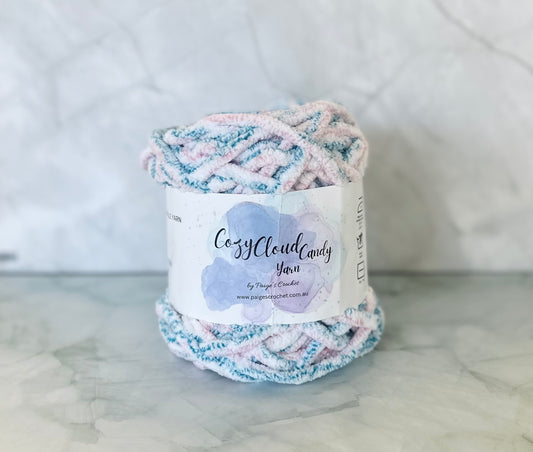 Cozy Cloud Candy - 28 (Blue/Pink Mix)