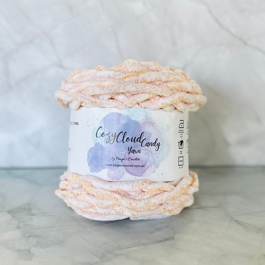 Cozy Cloud Candy - 31 (Beige/Orange Mix)