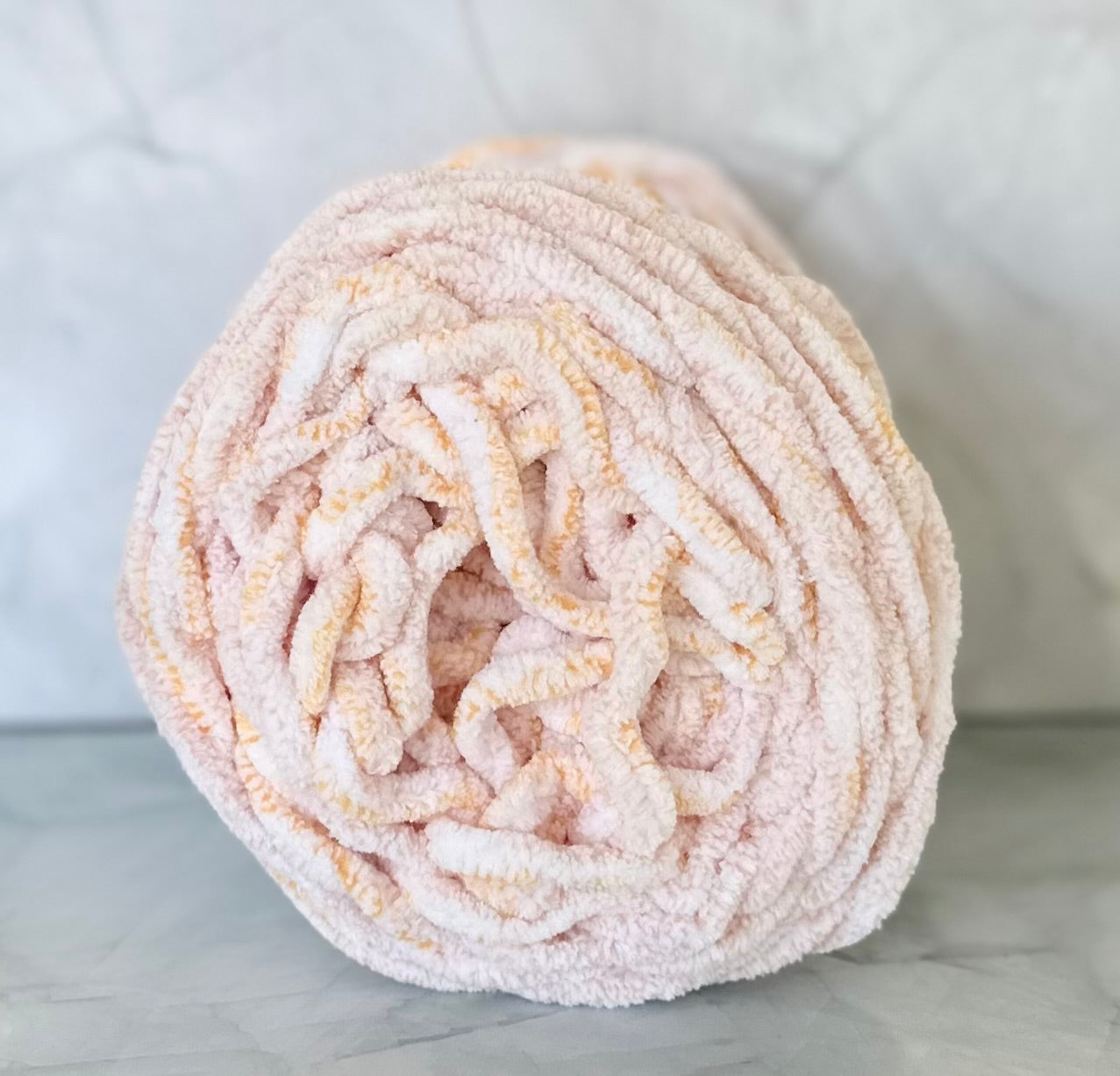 Cozy Cloud Candy - 31 (Beige/Orange Mix)