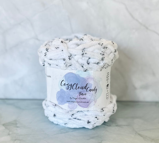 Cozy Cloud Candy - 34 (black speck)