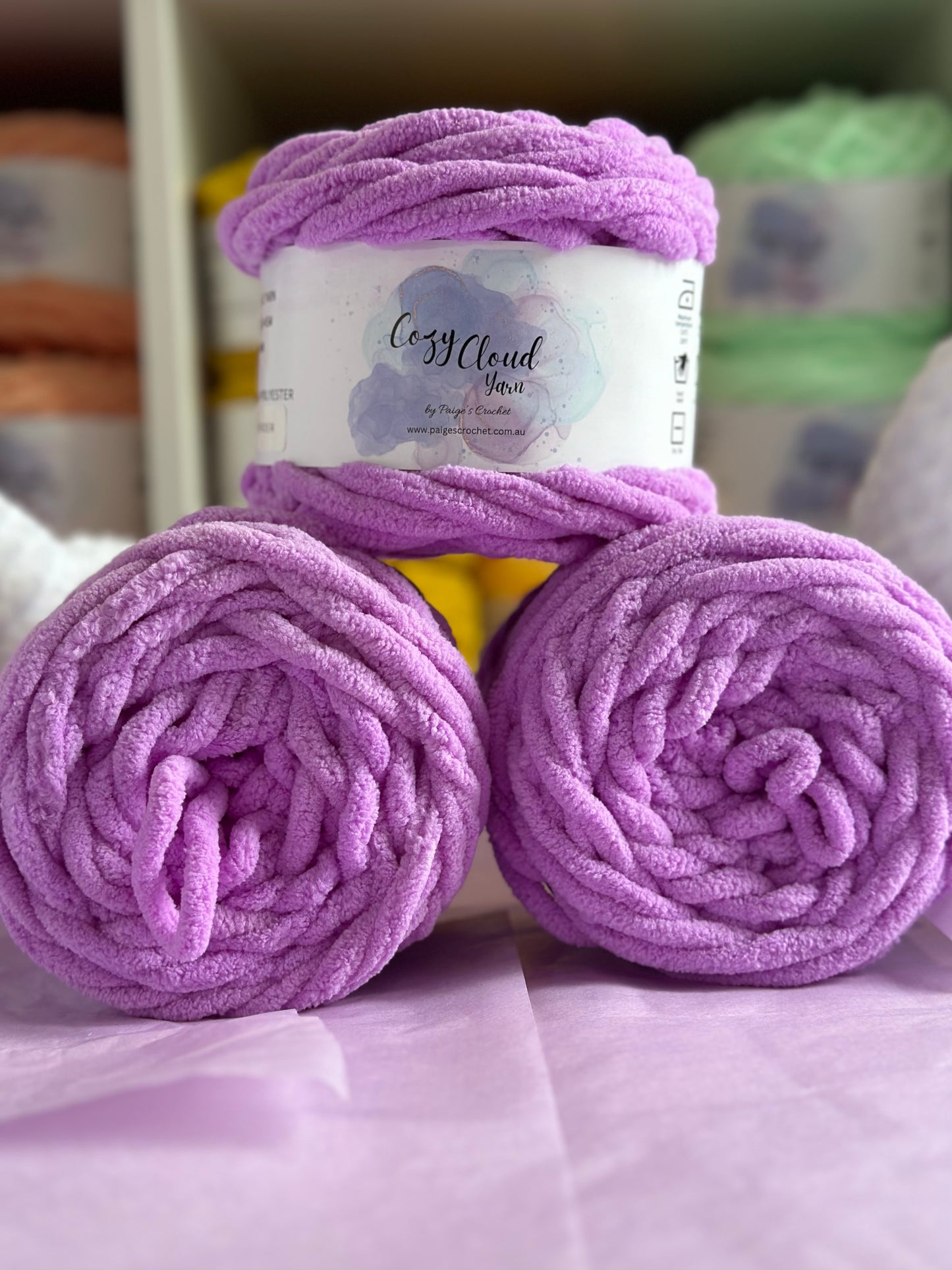 Cozy Cloud Yarn Original - 13 Lavender  -  Blanket Yarn
