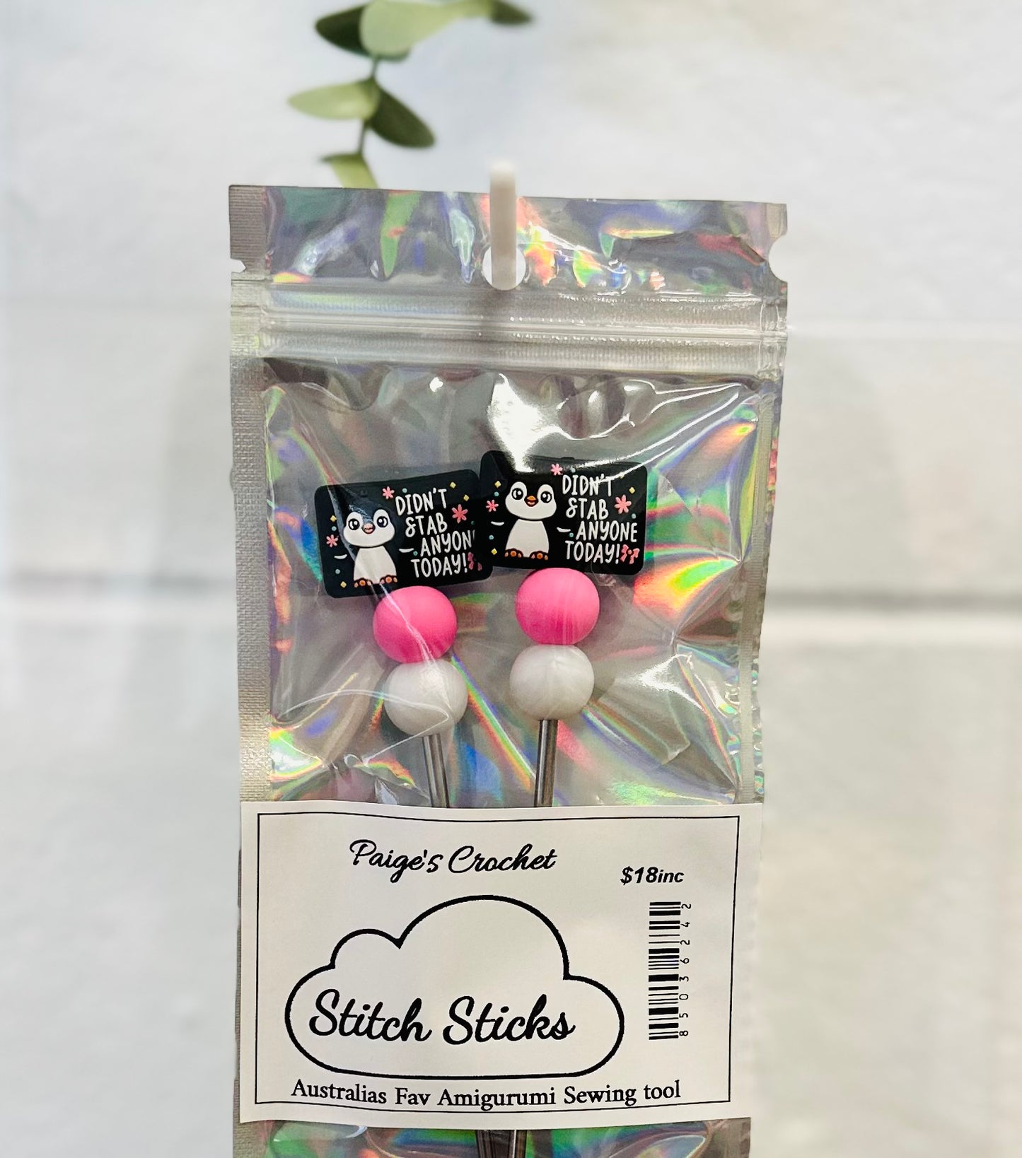 Australia's First Stitch Sticks - Didn't stab anyone today