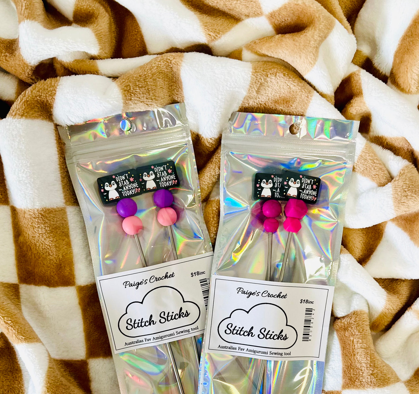 Australia's First Stitch Sticks - Didn't stab anyone today
