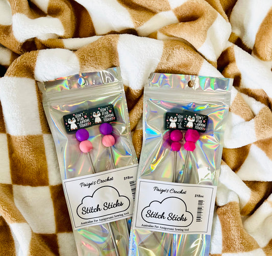 Australia's First Stitch Sticks - Didn't stab anyone today