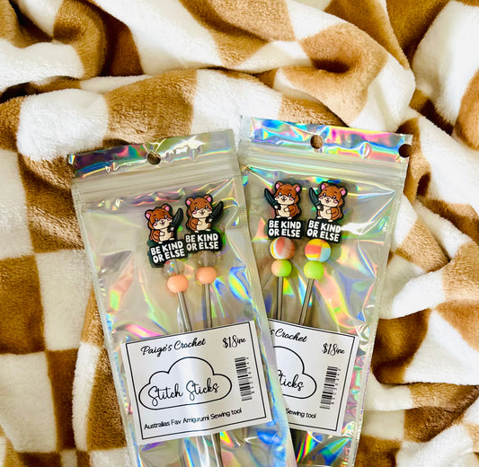 Australia's First Stitch Sticks - Be kind or else