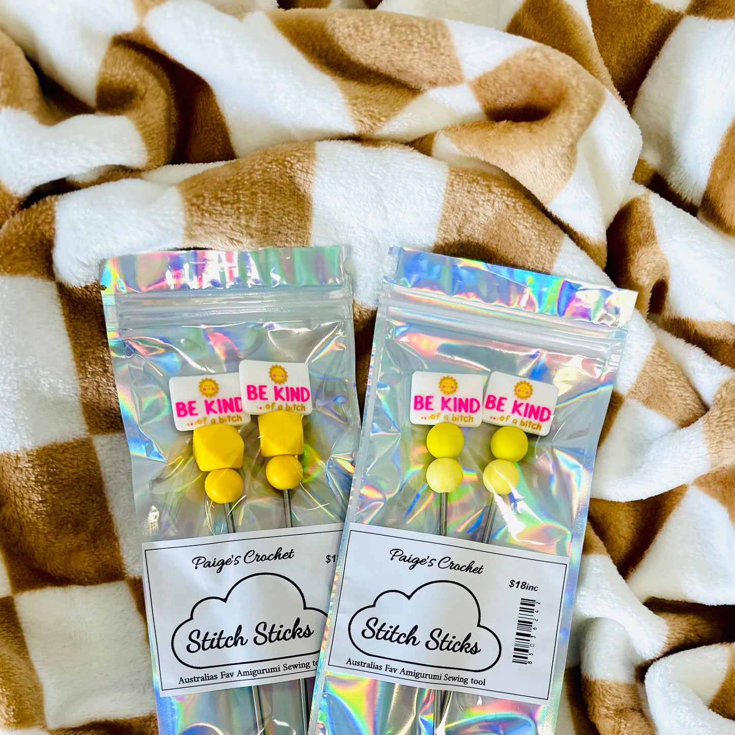 Australia's First Stitch Sticks - Be kind ...of a bitch