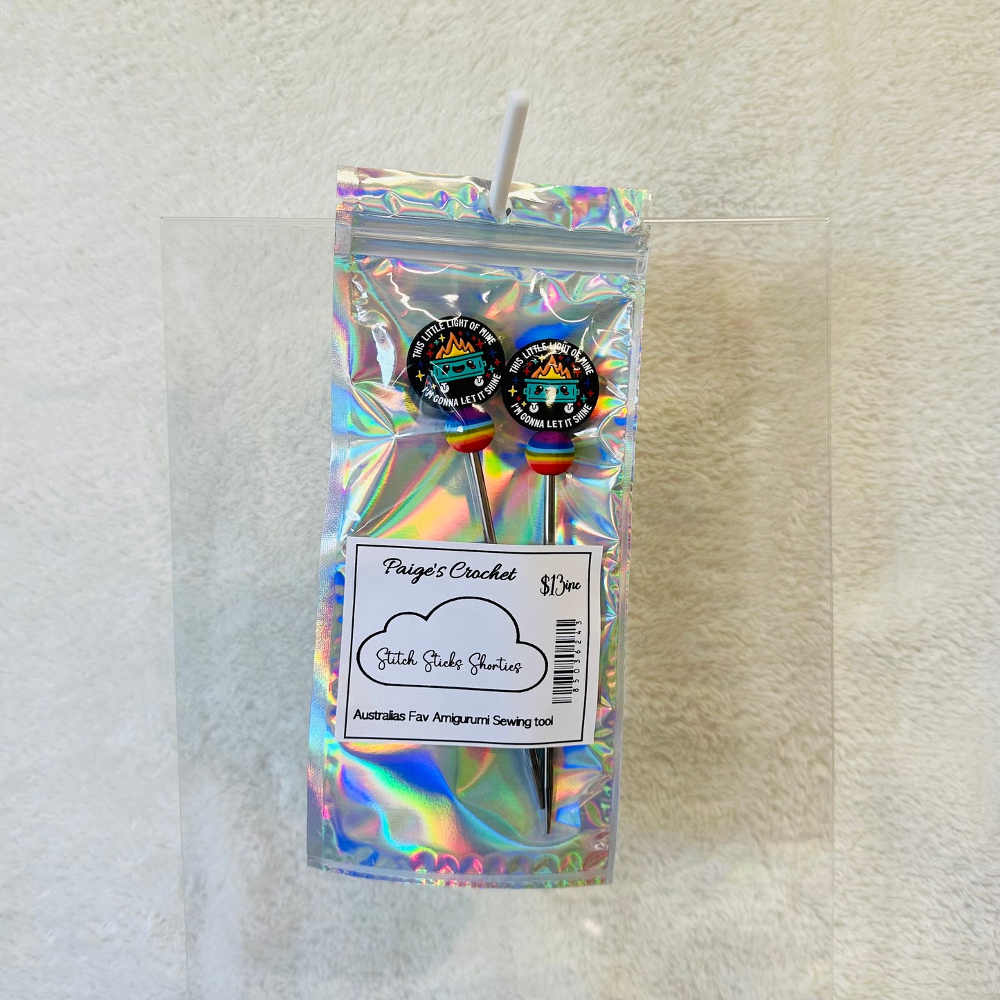 Australia's First Stitch Sticks Shorties - This little light of mine