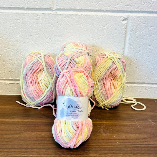 Cozy Cloud Dream Chenille Tie Dye - 44