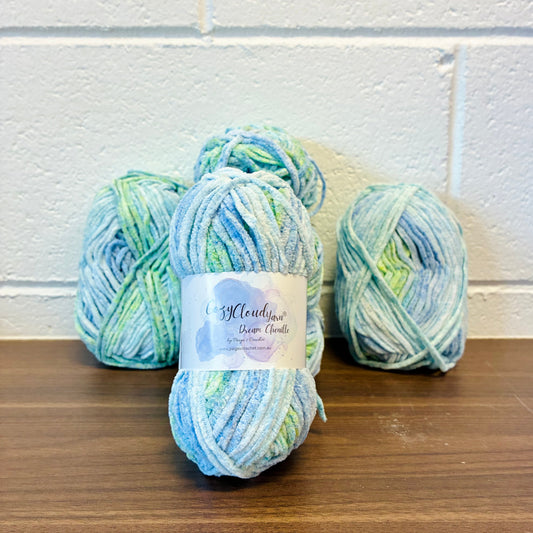 Cozy Cloud Dream Chenille Tie dye- 48