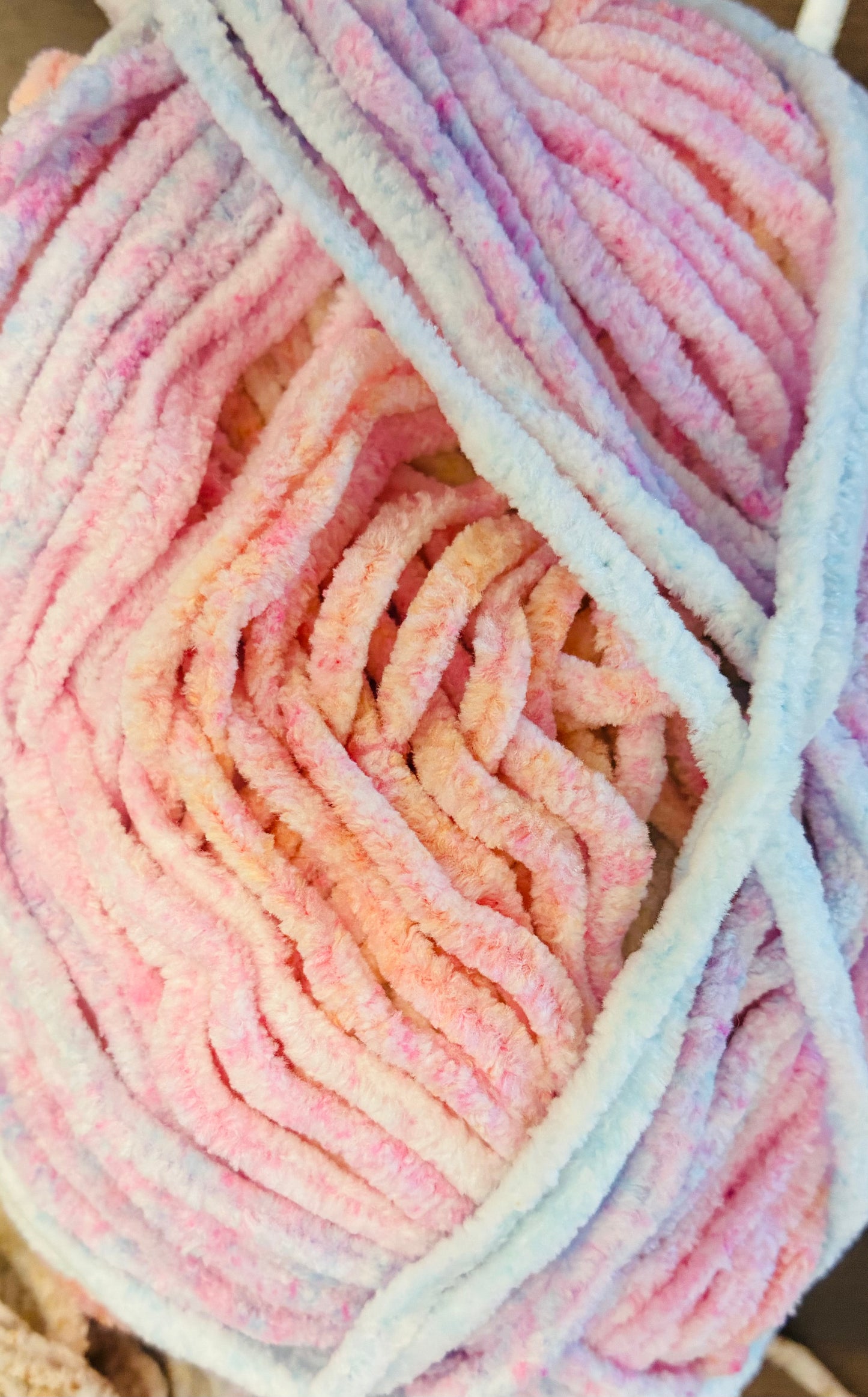 Cozy Cloud Dream Chenille Tie dye - 47