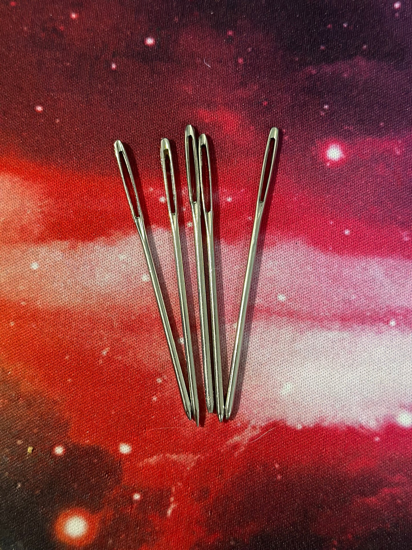 5 pack of metal sewing needles
