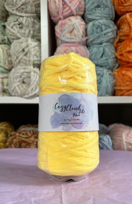 Cozy Cloud Lite Yarn - 04-Buttercup - Blanket Yarn