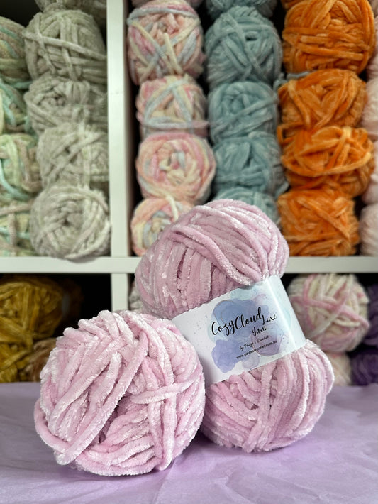 Cozy Cloud Luxe (Chenille) - 03 Pink Moscato