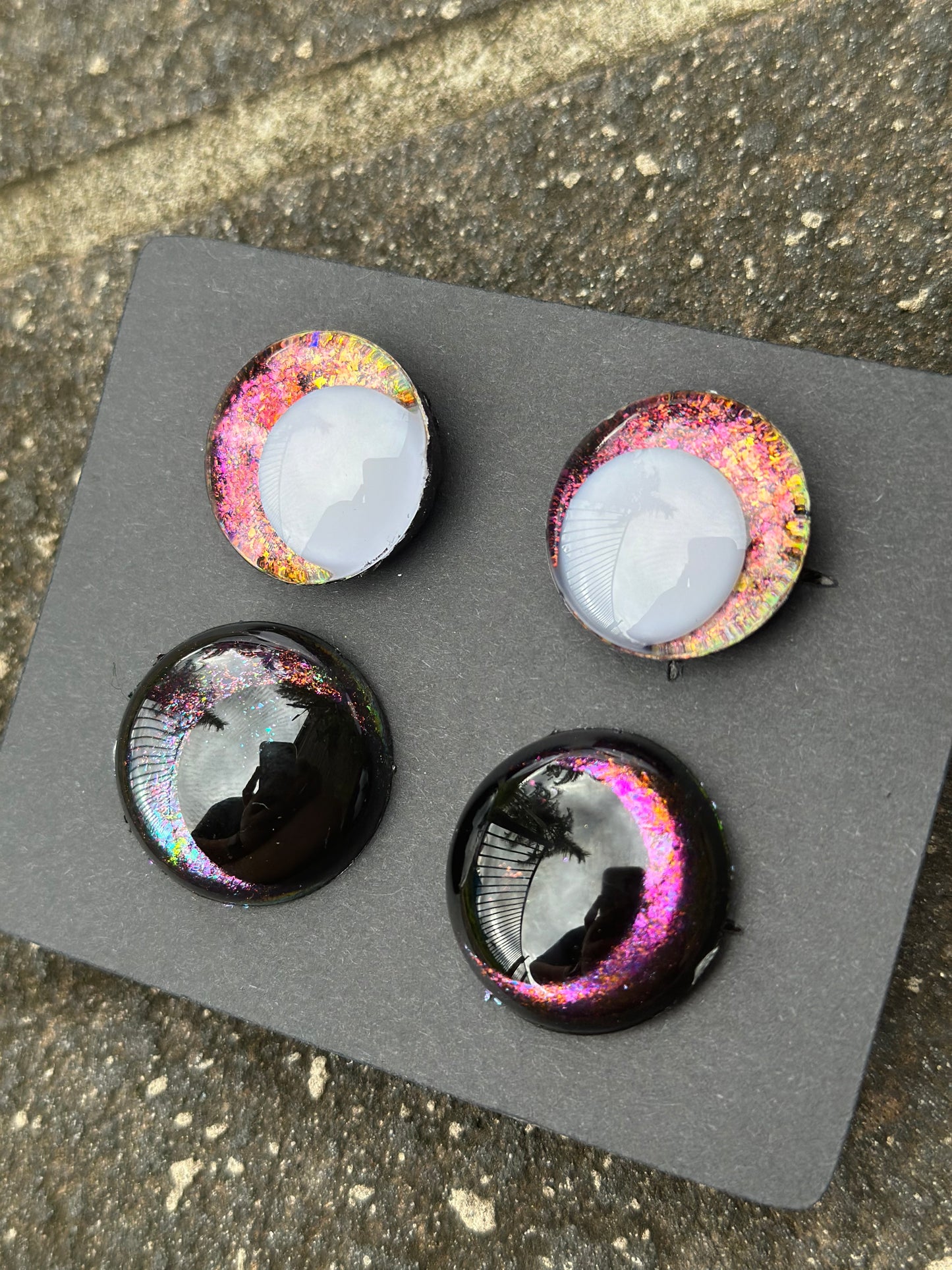 Hand-painted Safety eye Mystery packs - 2, 4, 6 or 8 pairs