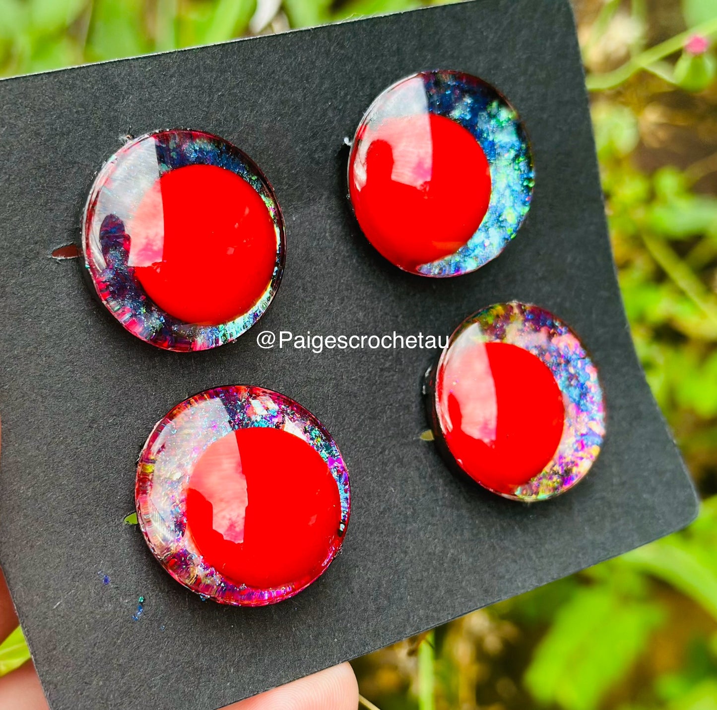 Hand-painted Safety eye Mystery packs - 2, 4, 6 or 8 pairs