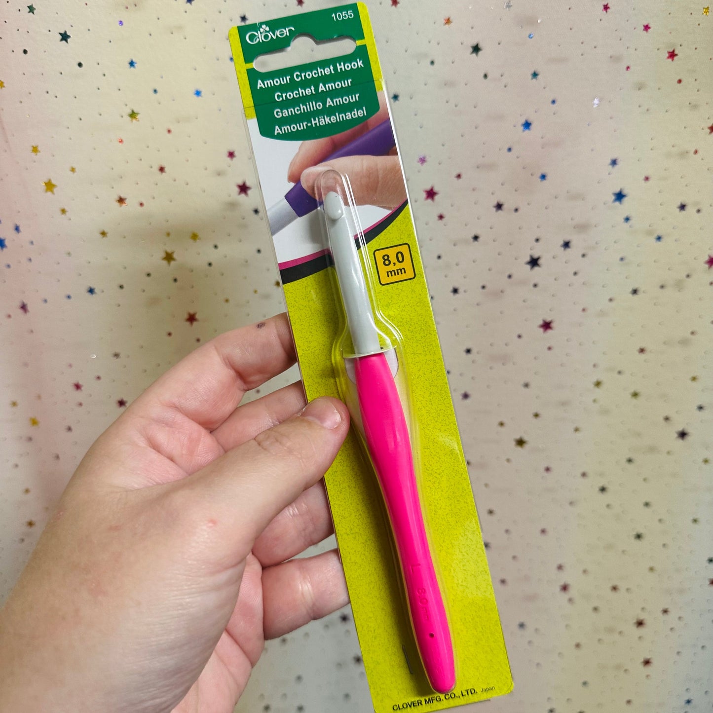 Clover Amour Crochet hook sizes 2mm-15mm